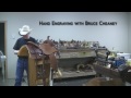 Hand Engraving Saddle Conchos Cowboy Silversmithing Bruce Cheaney Custom Saddles