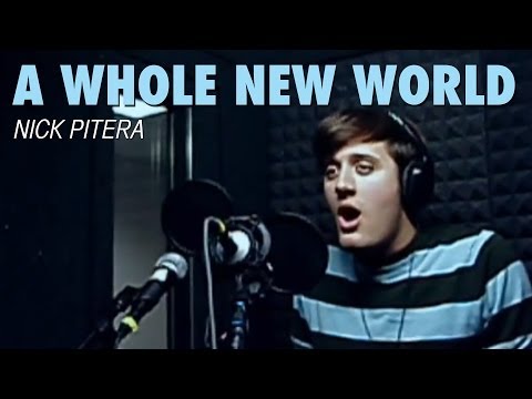 Me Singing A Whole New World Disney's Aladdin Nick Pitera (Cover)