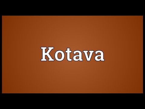 Header of Kotava
