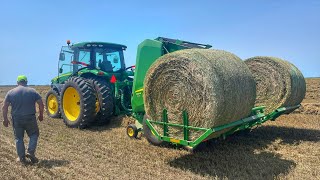 Baling Hay before the Storm