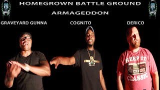 Graveyard Gunna vs Cognito vs Derico | Homegrown Battleground | Armageddon Triple Threat