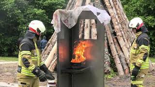 Two Demos Held For 100 Years Of Volunteer Firefighting In Saue Rural Municipality