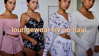 Y Loungewearpajamas Try On Haul Mia Paris