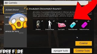CORRE AGORA! COMO RESGATAR OS PRÊMIOS DA PRO LEAGUE, EMOTE E TICKETS DE GRAÇA NO FREE FIRE!