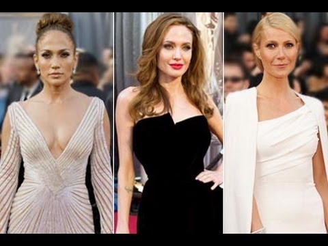 Oscar Red Carpet Fashion At 84th Academy Awards 2012 Ft Angelina Jolie 