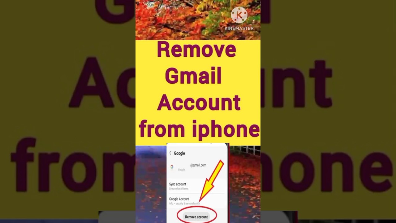 how to remove Gmail account from iphone | Gmail account how to remove Gmail account from iphone | Gmail account