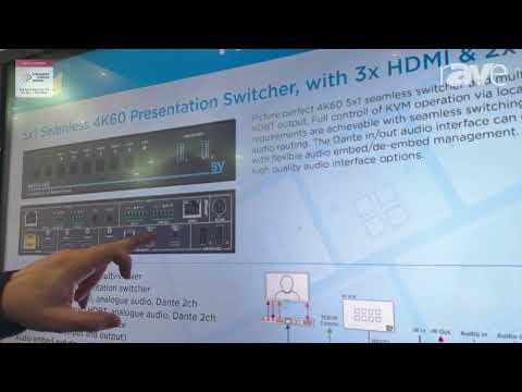 ISE 2024: SY Electronics Announces MS51U-18G Seamless 4K60 5×1 Switcher