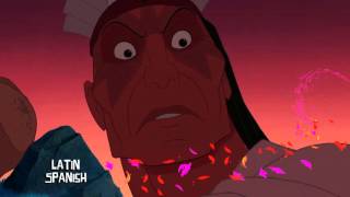 Pocahontas No - One Line Multilanguage