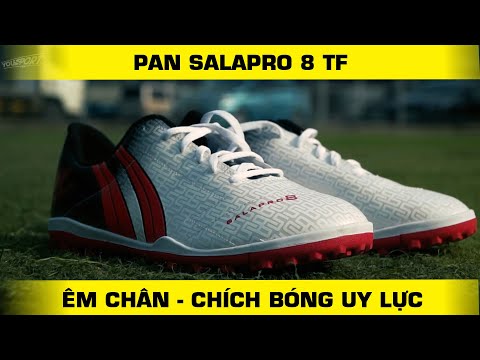 Review Giày Pan Salapro 8 TF Êm Chân - Chích Bóng Uy Lực