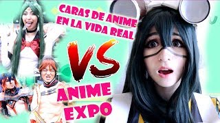 Expresiones de Anime en la vida real VS Anime Expo 2018 - Pt3 - San Chan