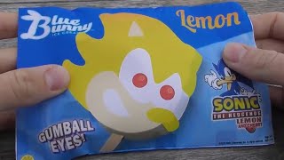 I Made A Super Sonic The Hedgehog Popsicle With Gumball Eyes