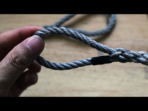 การถักหัวเชือกบ่วงบาศก์(Knot)