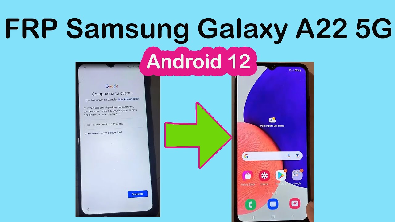FRP Samsung Galaxy A22 5G A226BR DSN Android 12 – Nueva FRP Samsung Galaxy A22 5G A226BR DSN Android 12 – Nueva