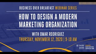 How To Design a Modern Marketing Organization - Business over Breakfast