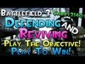 Battlefield 3 - Defending and Reviving - Play the Objective and Win (BF3 Gameplay Commentary)