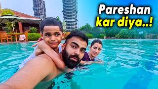 Kanha Pari Ka First Pool Session Full Fun
