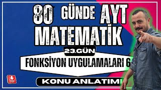 Fonksiyon Uygulamaları 6 Ortalama Değişim Hızı 80 Günde Ayt Matematik Ayt Matematik Anlatımı