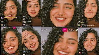 Anupama Parameshwaran Insta Live Ask What Makes You Happy ?