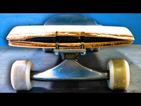 A SKATEBOARD HAS NEVER BROKEN LIKE THIS!