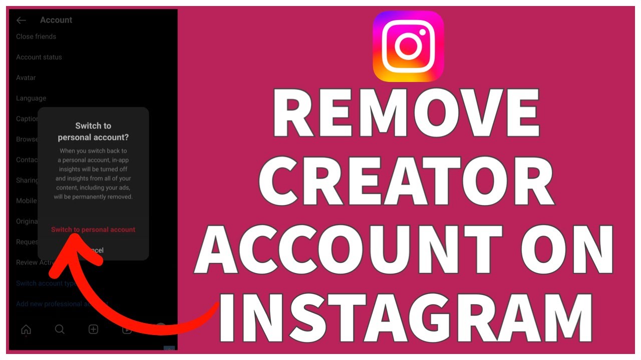 How To Remove Business/Creator Account On Instagram How To Remove Business/Creator Account On Instagram