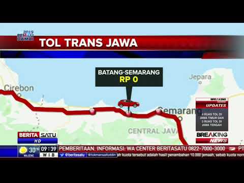 Inilah Tarif Jalur Tol Trans Jawa