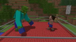 Monster School Boxing Minecraft Animation By Craftedthings Monster School