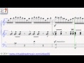Charles Marie Widor's, Toccata from Symphony No. 5 organ sheet music - Video Score
