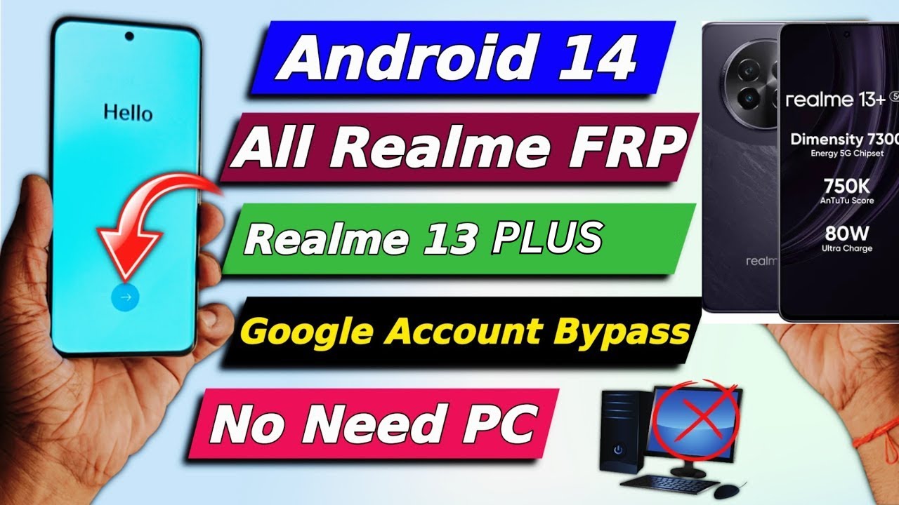 Realme 13 Plus Frp Bypass New Security Android 14 – Realme 13 Plus Frp Bypass New Security Android 14 –