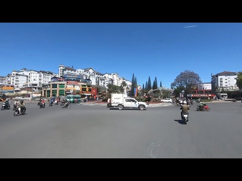 Trung tâm thành phố Đà Lạt, tháng 03.2020
