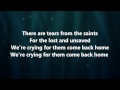 Tears of the Saints - Leeland w/ Lyrics