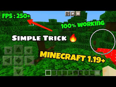 HOW TO FIX LAG IN MINECRAFT PE 1.19+ !! [ Part 1 ]