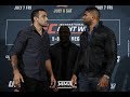 UFC 213: Fabricio Werdum vs. Alistair Overeem Staredown - MMA Fighting