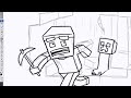 Revenge Inspired Minecraft Speed Art By Chewtoons