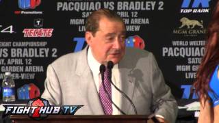 Pacquiao vs. Bradley 2: Full post fight press conference video