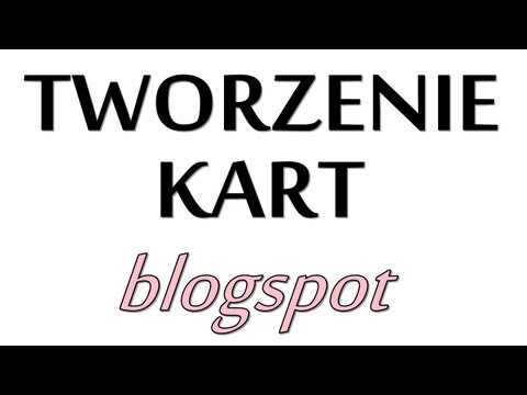 Technicznie - tworzenie kart