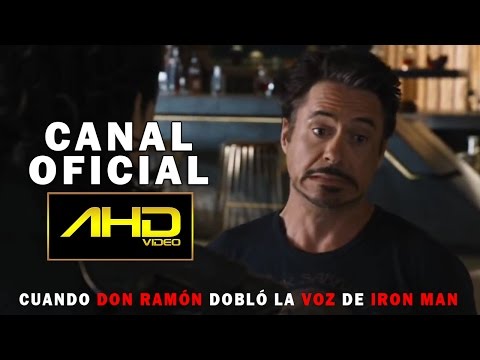 ¿Don Ramón le pone voz a Ironman?