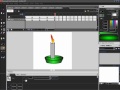 image How To Make Candle Light With Flash Cara Membuat Lilin Dengan Flash