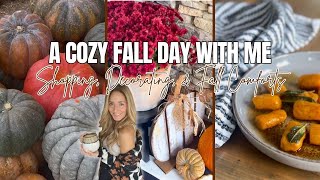 A Cozy Fall Day In My Life Shopping, Market Haul, & Decorate For Fall Neutral Fall Decor Ideas