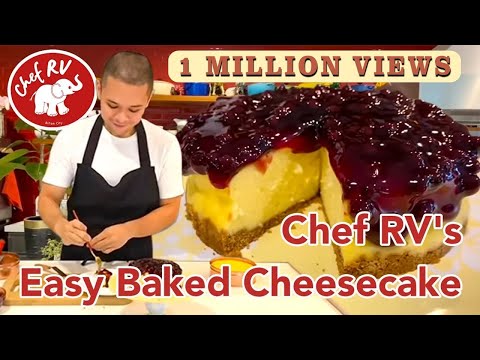 EASY BAKED CHEESECAKE