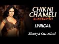 Chikni Chameli | Lyrical | Agneepath | Shreya Ghoshal