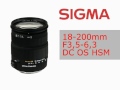 SIGMA Objektiv 18-200mm F3,5-6,3 DC OS HSM