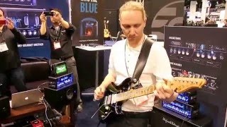 Mr. Fastfinger Shreds On The Hughes & Kettner Tubemeister Deluxe At Namm 2016