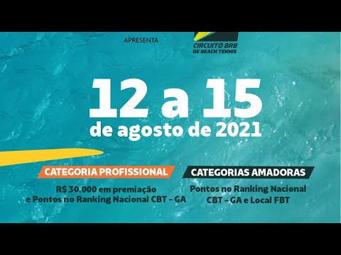 Circuito Nacional BRB de Beach Tennis | Vini Font e Airton Macedo x Diogo Barros e Rodrigo Jacinto