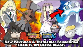 Pokémon Sun And Moon - Ultra Beasts The Aether Foundation Is Lillie Ub-01? New Pokemon & More