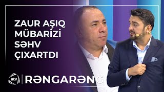 Aşıq Mübariz Canlı Efirdə Bi̇yabir Oldu Rəngarəng