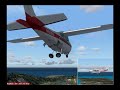 Landing my Cessna 210M Centurion at TFFJ. VFR Flight