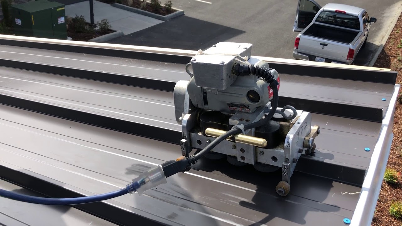 NuRay Metals Auto Panel Seamer Video