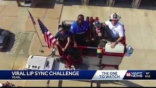 Pearl police lip sync challenge video took days to produce