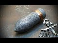 Forging a blade from an armor-piercing projectile