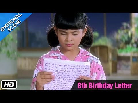 8th Birthday Letter - Kuch Kuch Hota Hai - Kajol Shahrukh Khan...